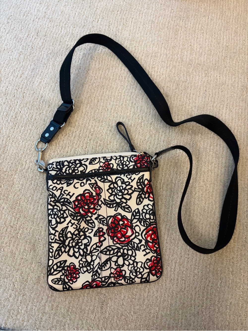 Coach Floral Crossbody Bag
